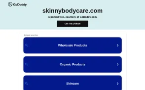 Skinny Body Care website