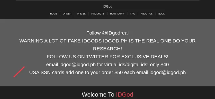Screenshot IDGod