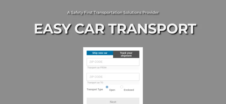 Screenshot Easy Car Transport