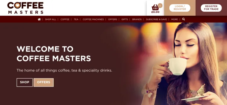 Screenshot Coffee Masters