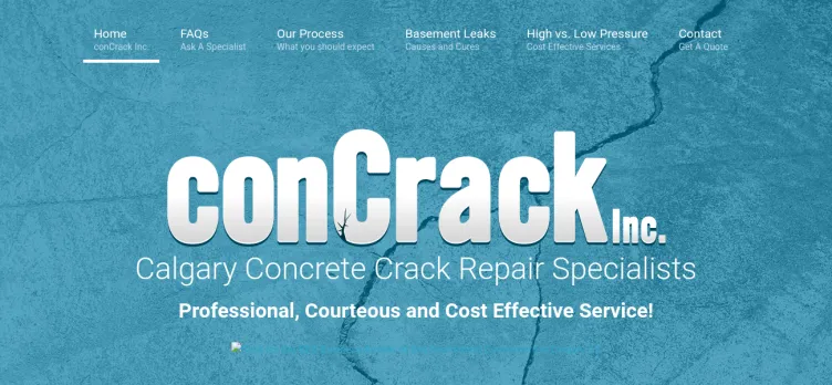 Screenshot Concrack.com