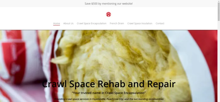 Screenshot Crawl Space Rehab and Repair