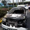 Renault - renault magane caught fire by it's own in singapore