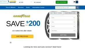 National Tire & Battery [NTB] website