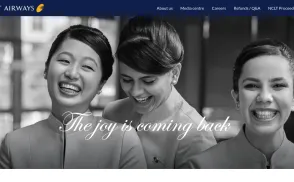 Jet Airways India website