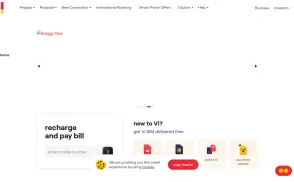 Vodafone India website