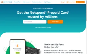 NetSpend website