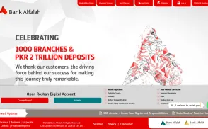 Bank Alfalah website