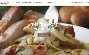 Olive Garden website