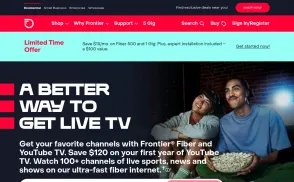 Frontier Communications website