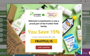 LuckyVitamin website