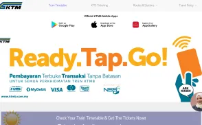 KTM / Keretapi Tanah Melayu website