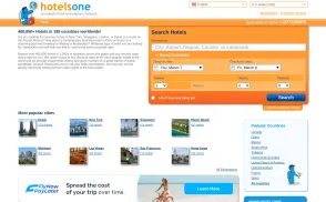 HotelsOne.com website