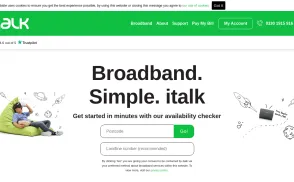 iTalk Affiliate Telecommunications website