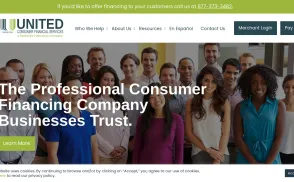 United Consumer Financial Services website