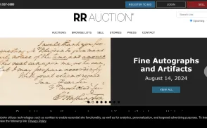 RR Auction: March 2015 Fine Autographs & Artifacts Auction by RR