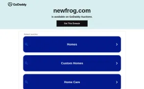 NewFrog website