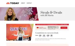 Jill's Steals and Deals website