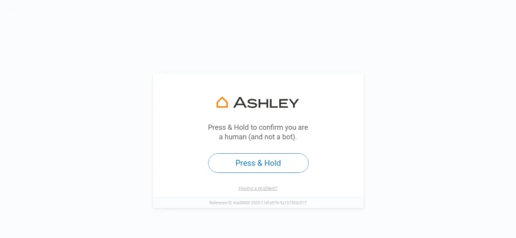 Screenshot Ashley HomeStore