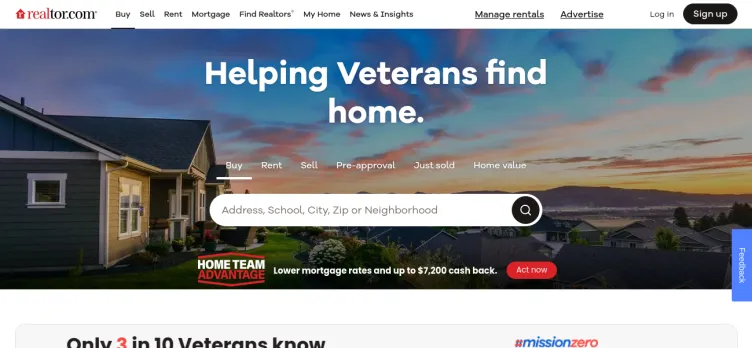 Screenshot Realtor.com