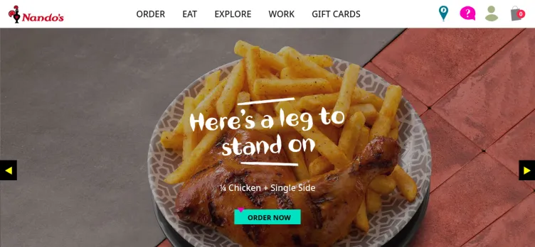 Screenshot Nando's Chickenland