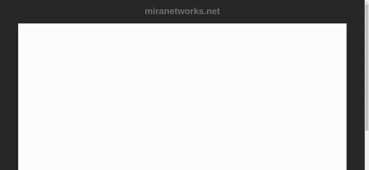 Screenshot Mira Networks