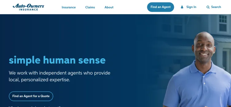 Screenshot Auto-Owners Insurance Group