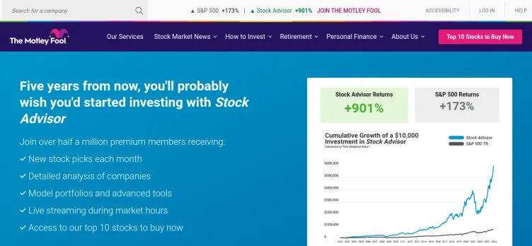 Screenshot The Motley Fool