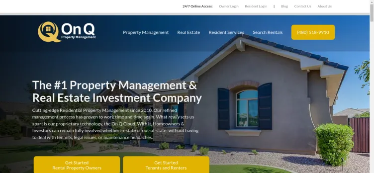 Screenshot On Q Property Management