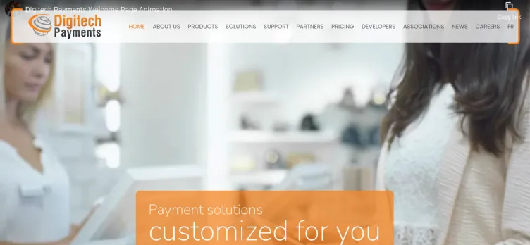 Screenshot DigiTech Payments