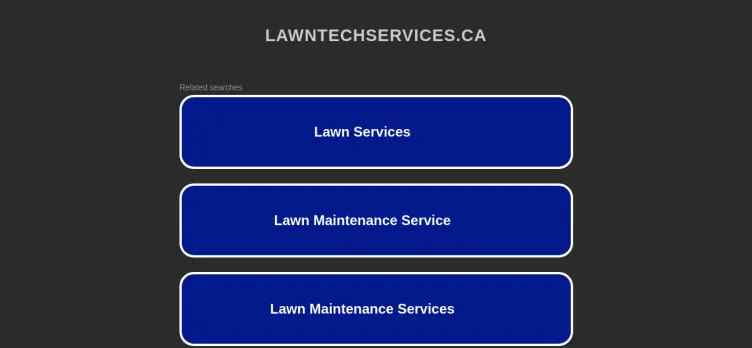 Screenshot Lawn Tech