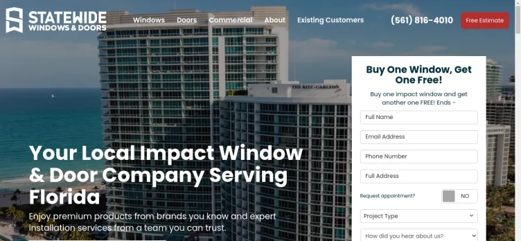 Screenshot Statewide Windows & Doors