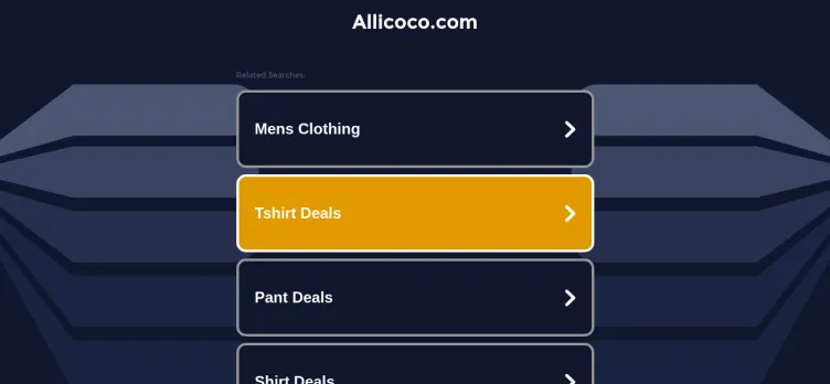 Screenshot Allicoco