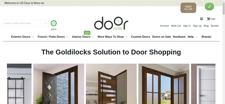 Screenshot US Door & More