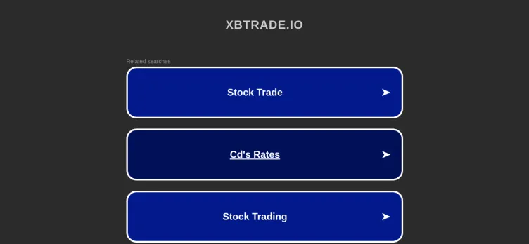 Screenshot XB Trade