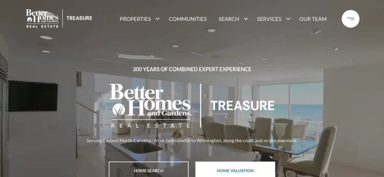 Screenshot Treasure Realty