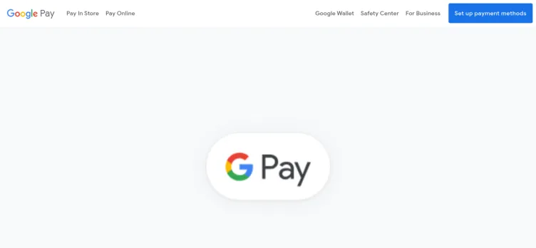 Screenshot Google Pay