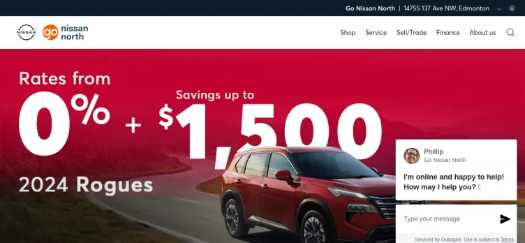 Screenshot Go Nissan North