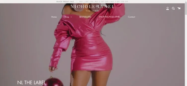 Screenshot Nichole Lynel the Label