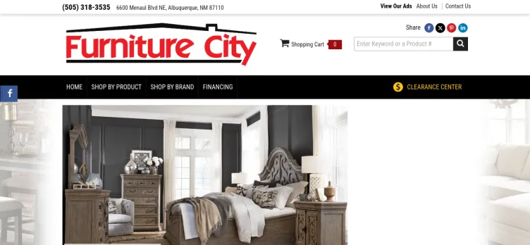 Screenshot Furniture City