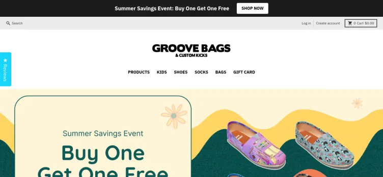 Screenshot Groove Bags