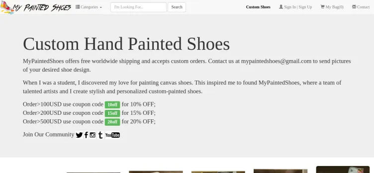 Screenshot My Painted Shoes