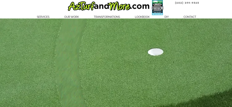 Screenshot AZ Turf & More