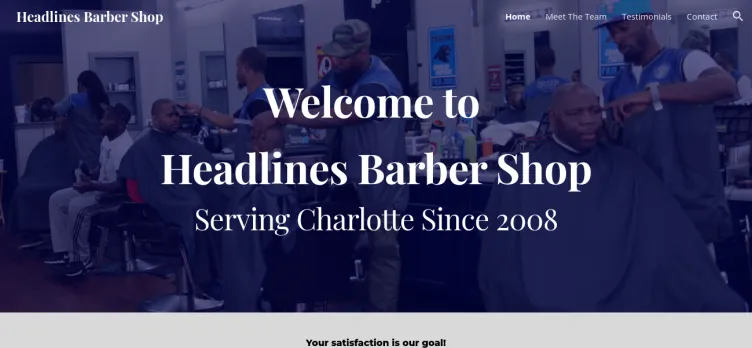 Screenshot Headlines Barbershop