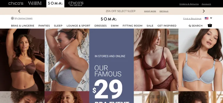 Screenshot Soma Intimates