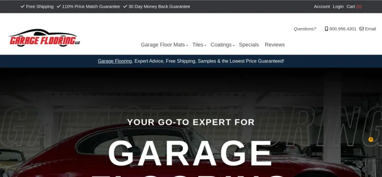 Screenshot Garage Flooring LLC of Colorado