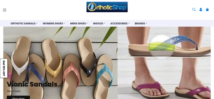 Screenshot OrthoticShop