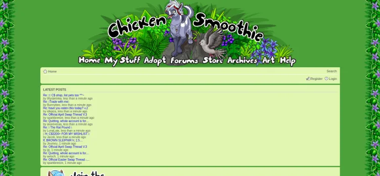 Screenshot Chicken Smoothie