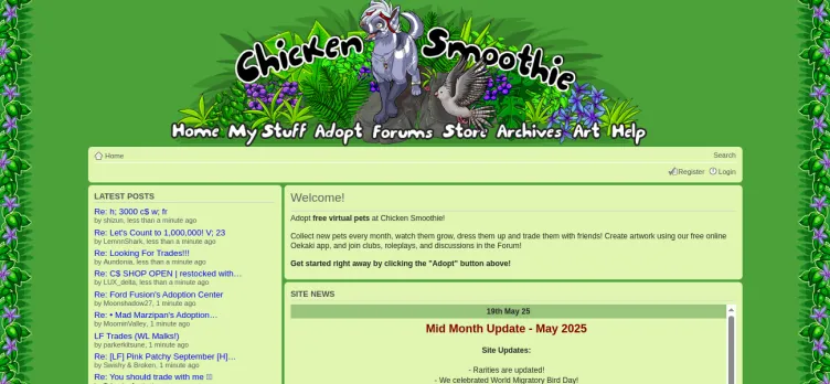 Screenshot Chicken Smoothie