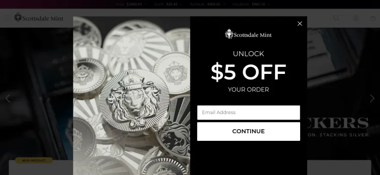 Screenshot Scottsdale Mint